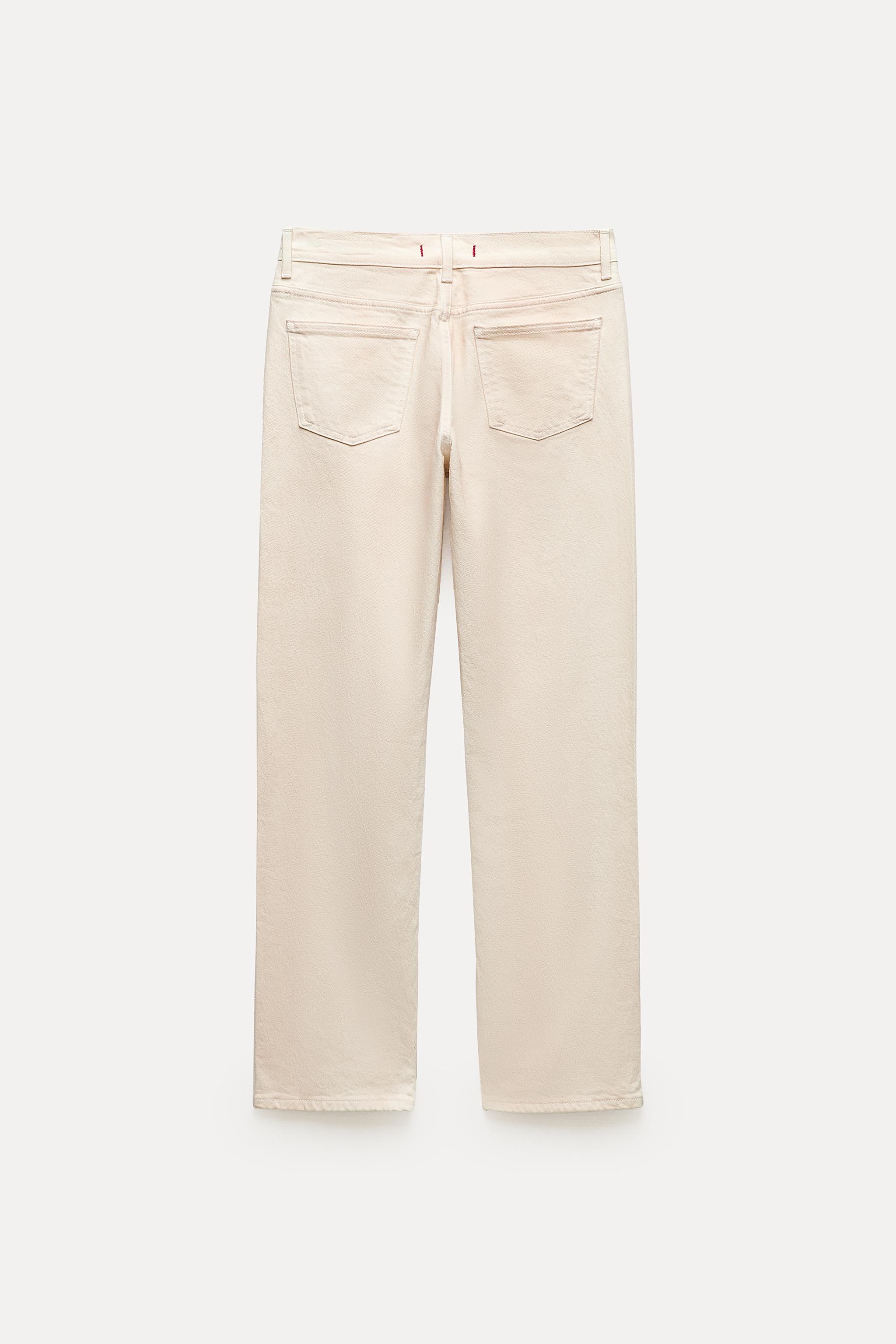 RELAXED MID WAIST STRAIGHT LEG JEANS ZW COLLECTION