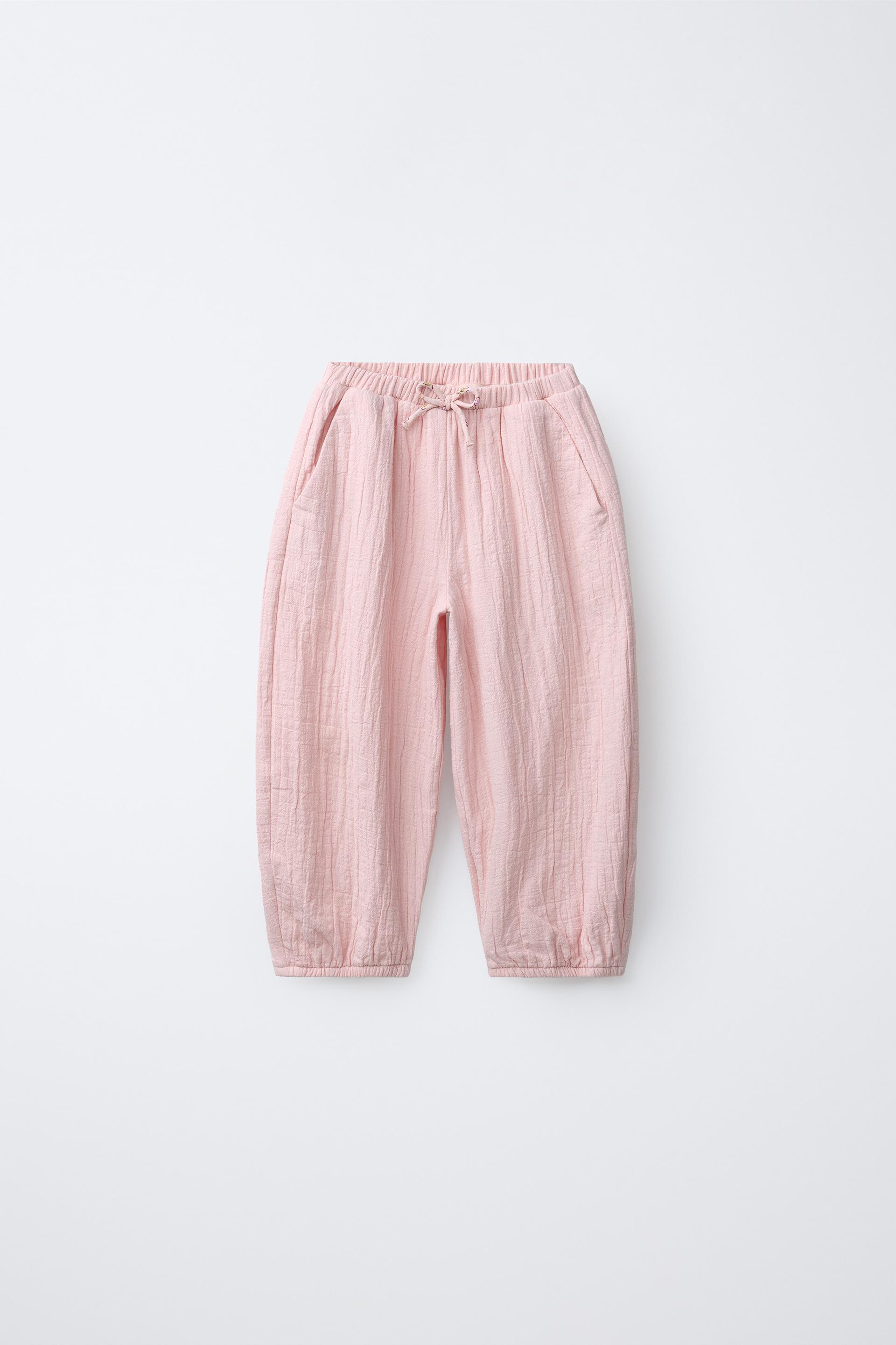 Textured Baggy Trousers
