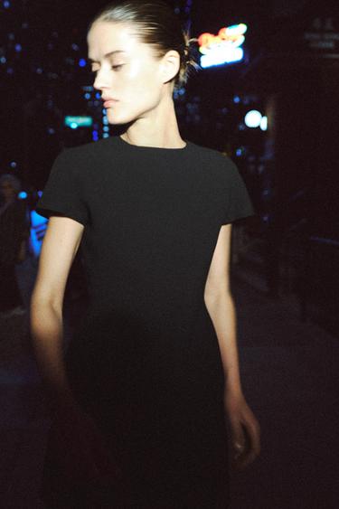 ROBE COURTE ZW COLLECTION - Noir de Zara - Image 6