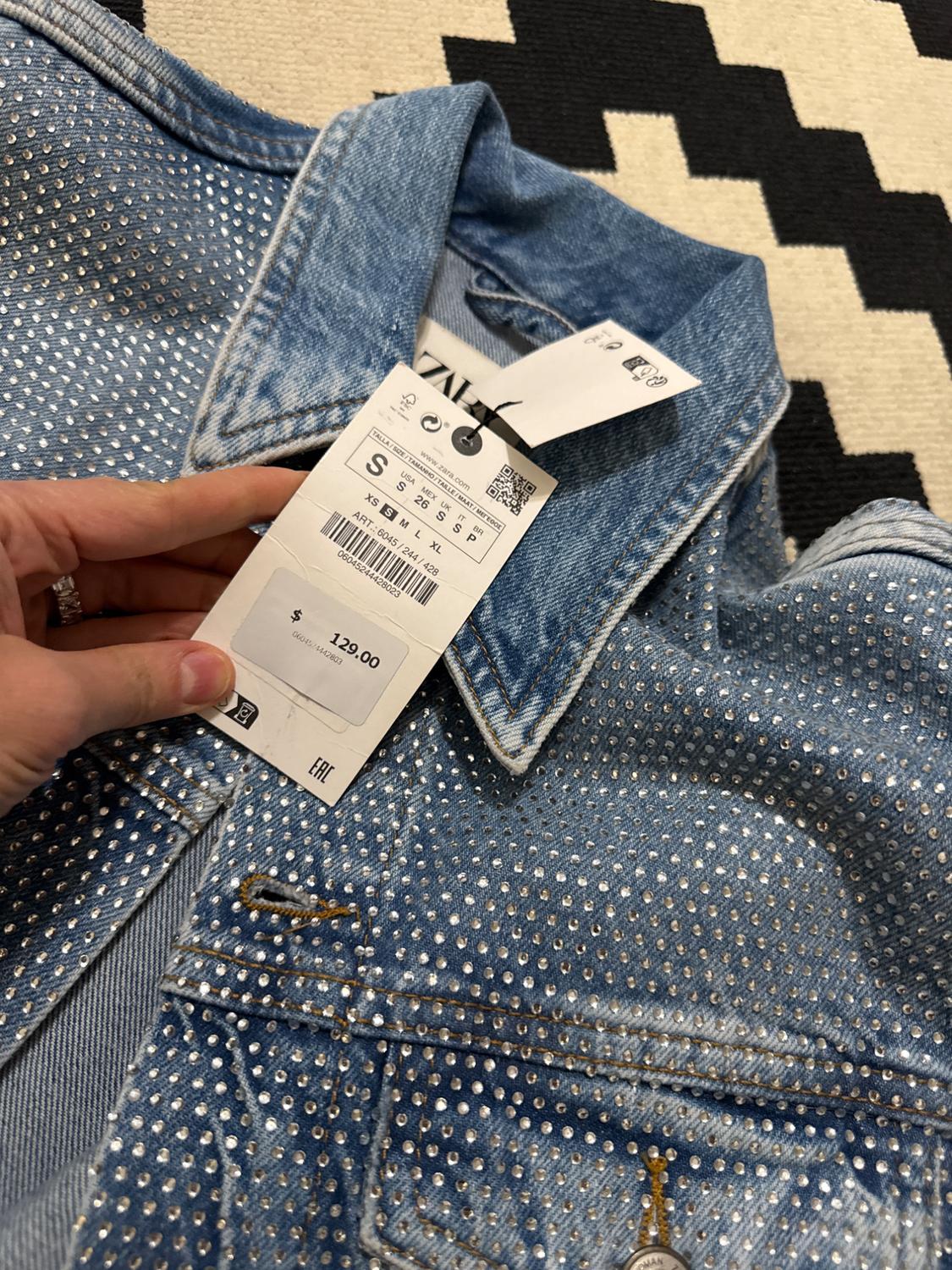 ZW CAZADORA DENIM BRILLOS - Image 3
