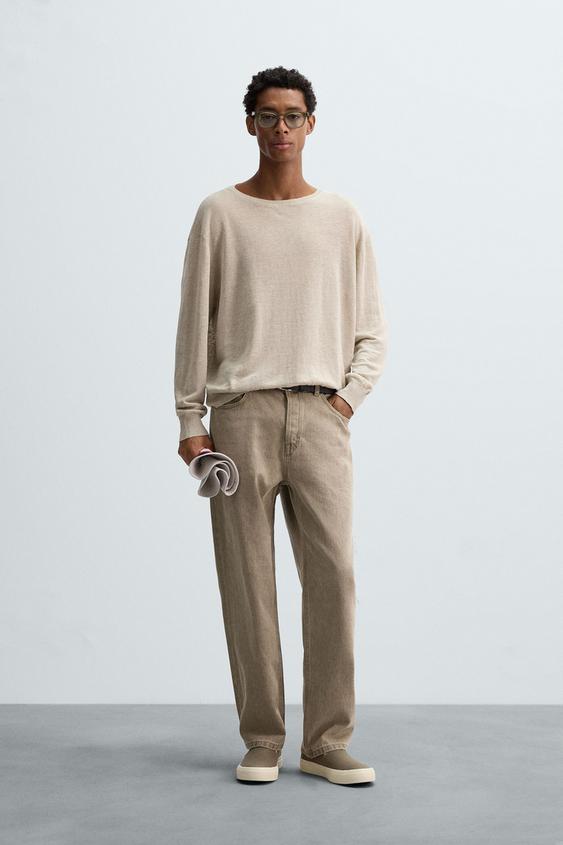 LIGHTWEIGHT LINEN SWEATER