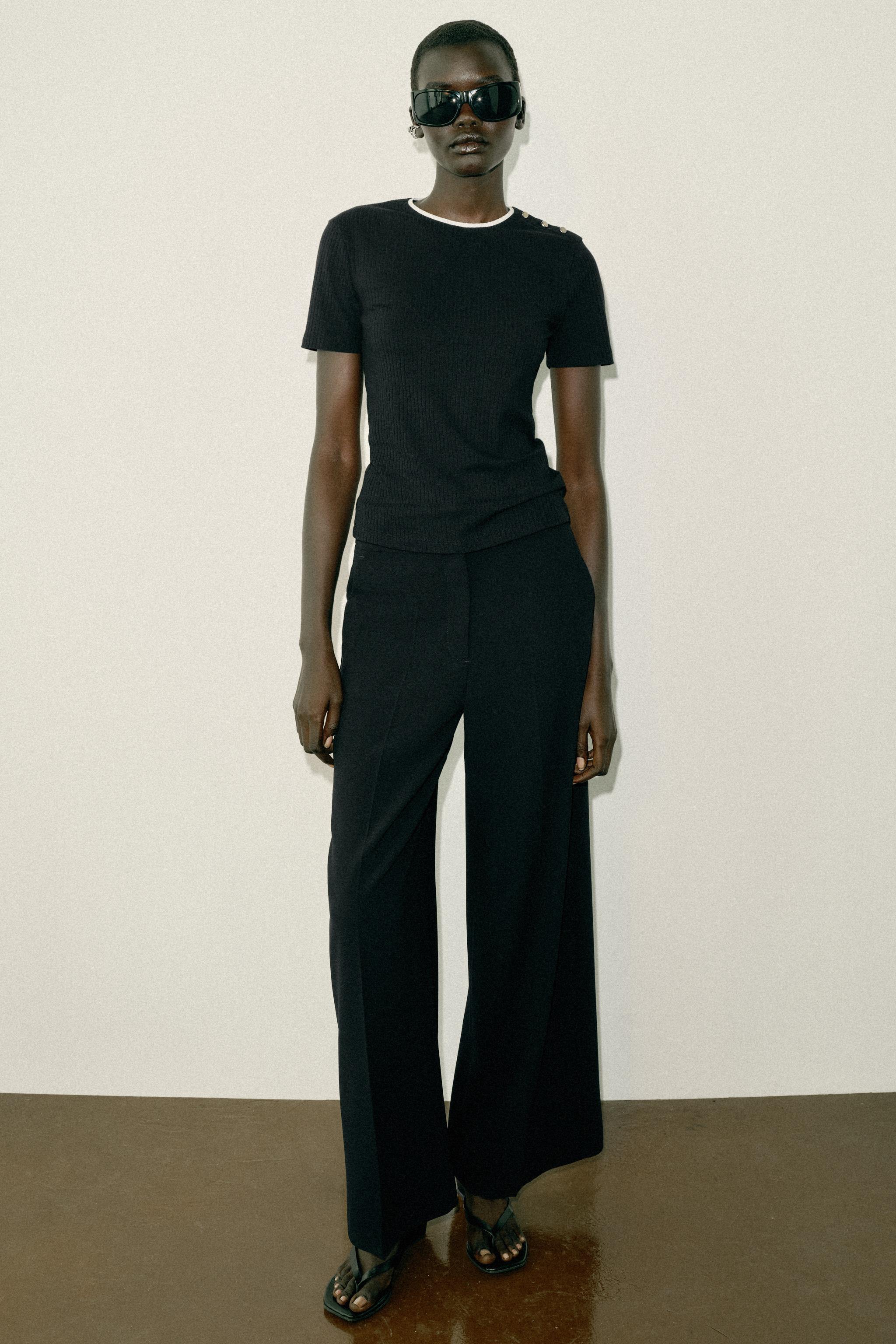 ブラックTシャツ – レディース | ZARA 日本