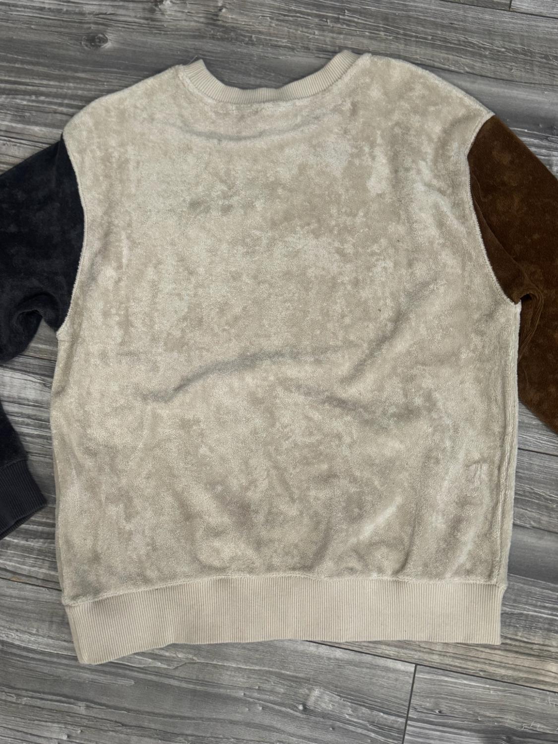 CONTRAST TERRY SWEATSHIRT - Image 3