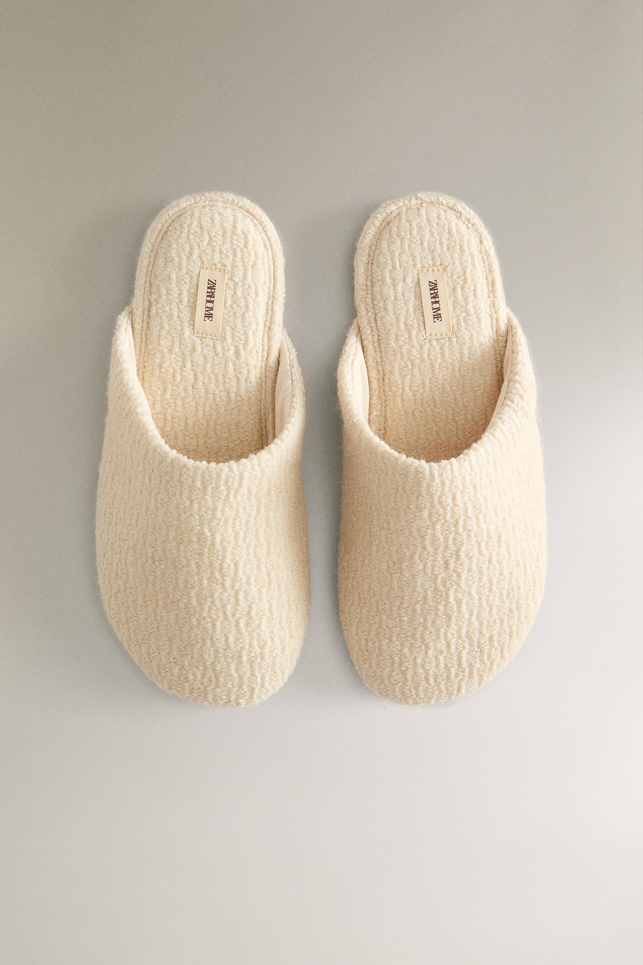 WOOL MULE SLIPPERS