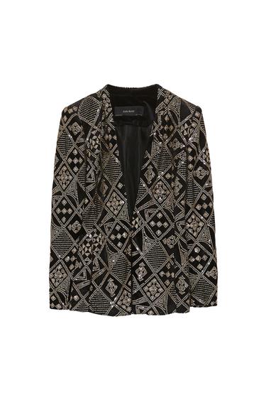 SEQUINED BLAZER