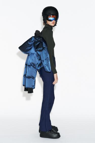 PANTALON ÉVASÉ RÉSISTANT À L'EAU COUPE-VENT TECHNOLOGIE RECCO® COLLECTION SKI - Bleu marine de Zara - Image 5