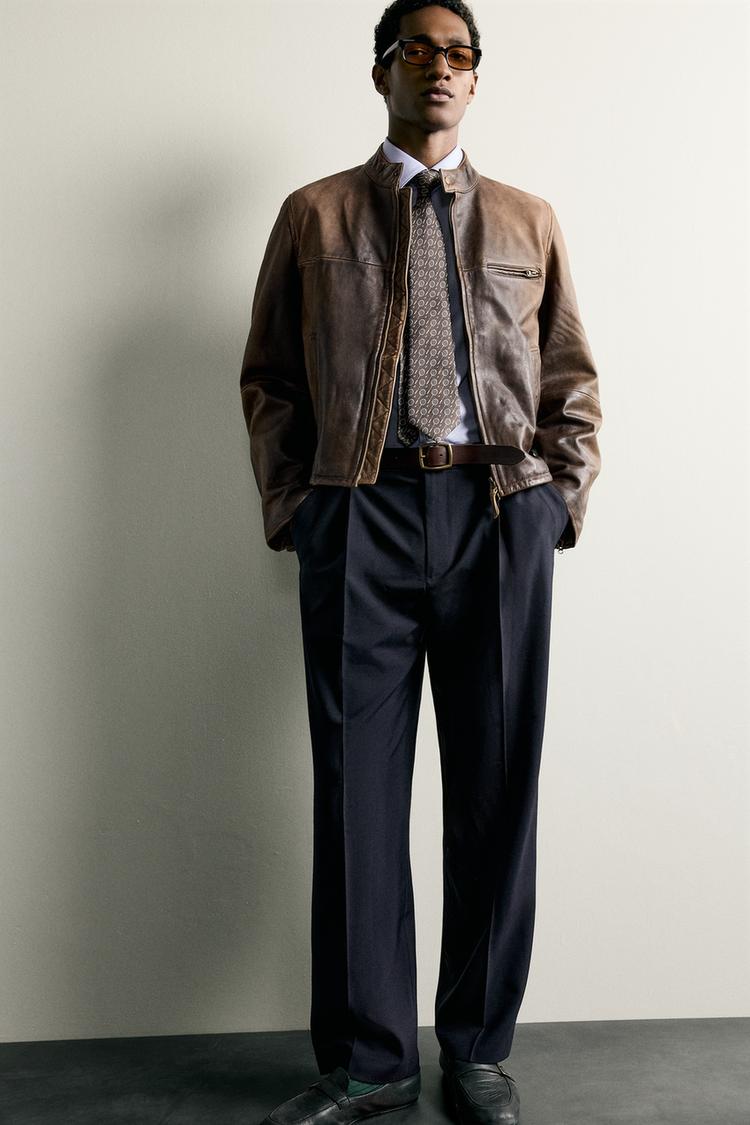 PANTALÓN RELAXED FIT PLIEGUES