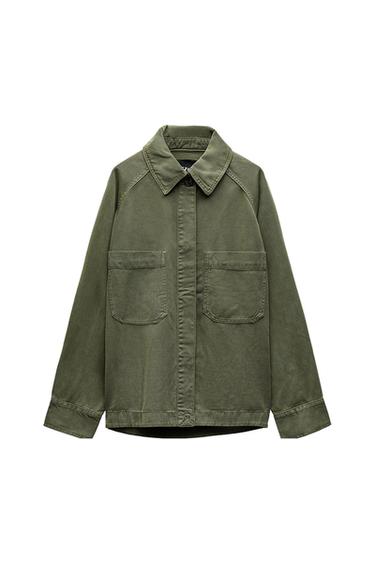 ZW COLLECTION OVERSIZE OVERSHIRT WITH POCKETS