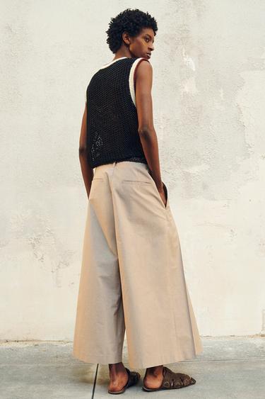 PANTALON À PLIS PLATS ÉDITION LIMITÉE - Pierre de Zara - Image 2
