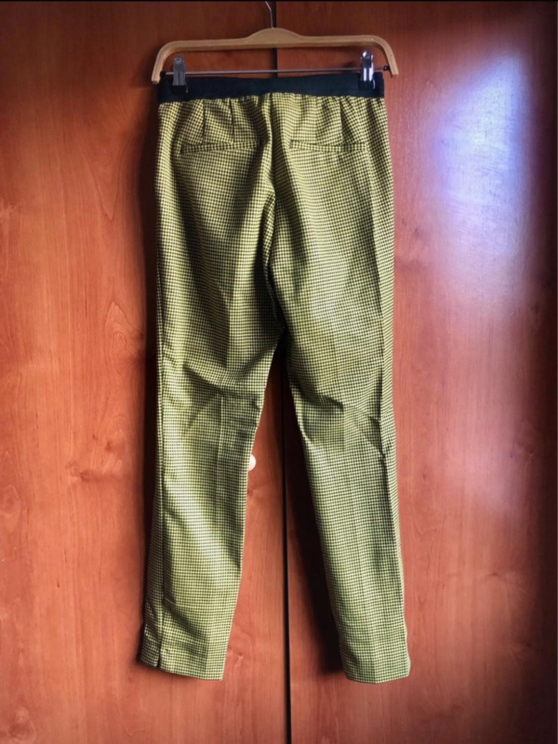 PANTALÓN PATA DE GALLO MOSTAZA - Image 2