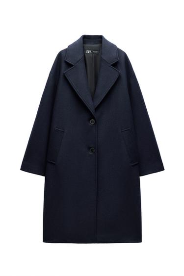 OVERSIZED COAT WITH WOOL
