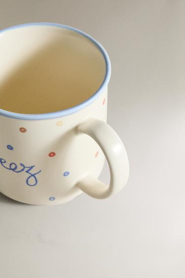 TASSE EN CÉRAMIQUE POUR ENFANTS MR. PÉREZ - Multicolore de Zara - Image 1