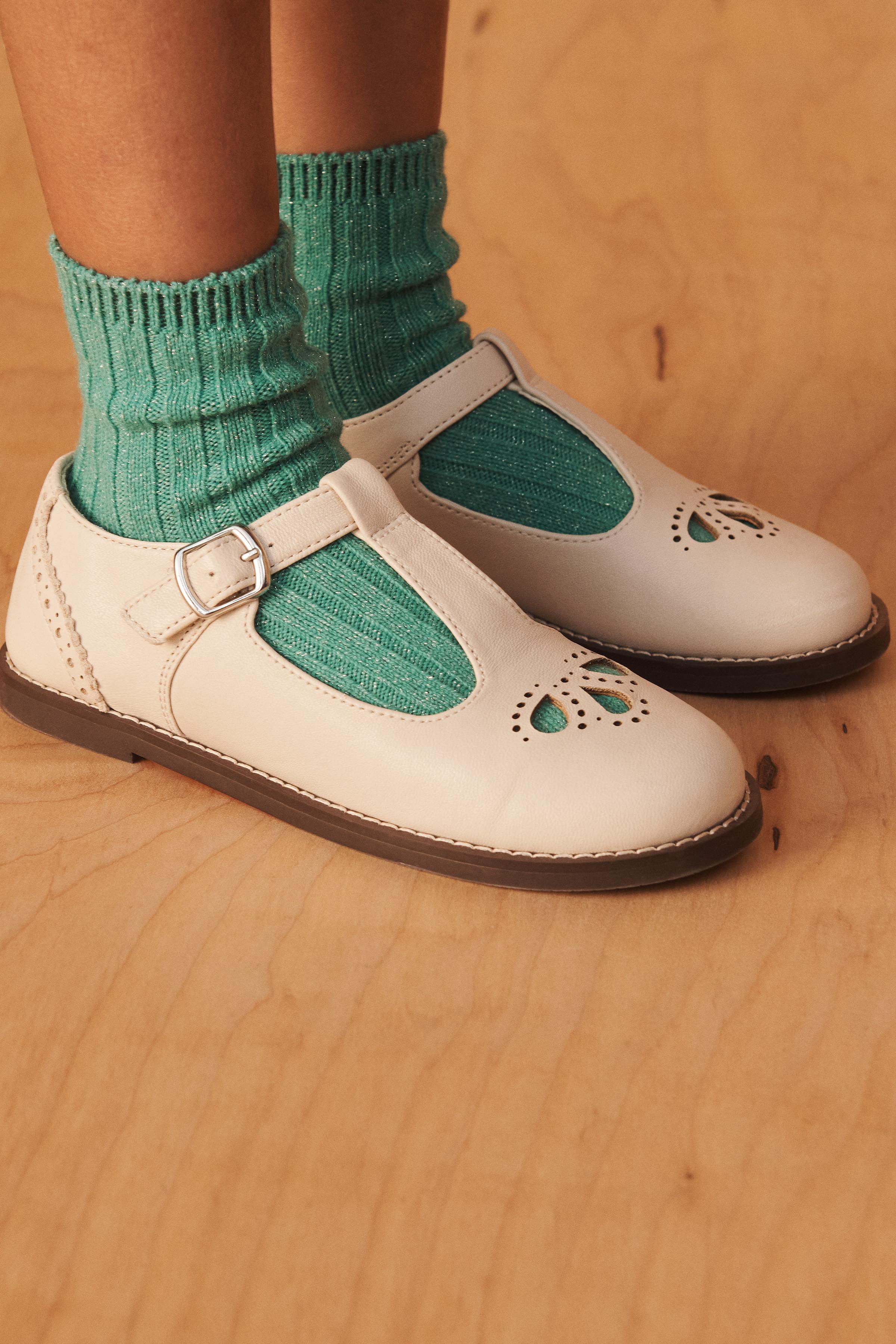 LOT DE DEUX PAIRES CHAUSSETTES MOYENNES BRILLANTES AVEC LAINE LIMITED EDITION