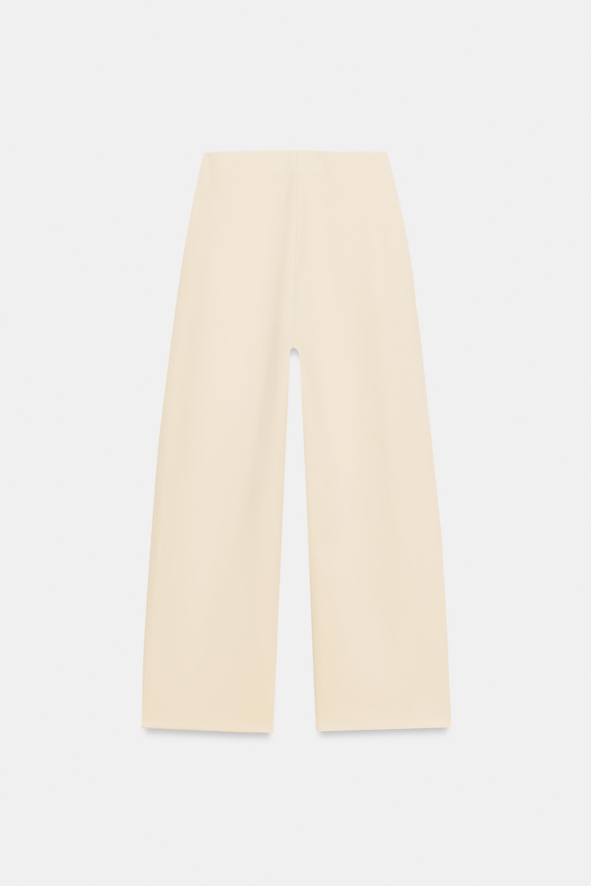 Zara INTERLOCK BALON PANTOLON görsel 7