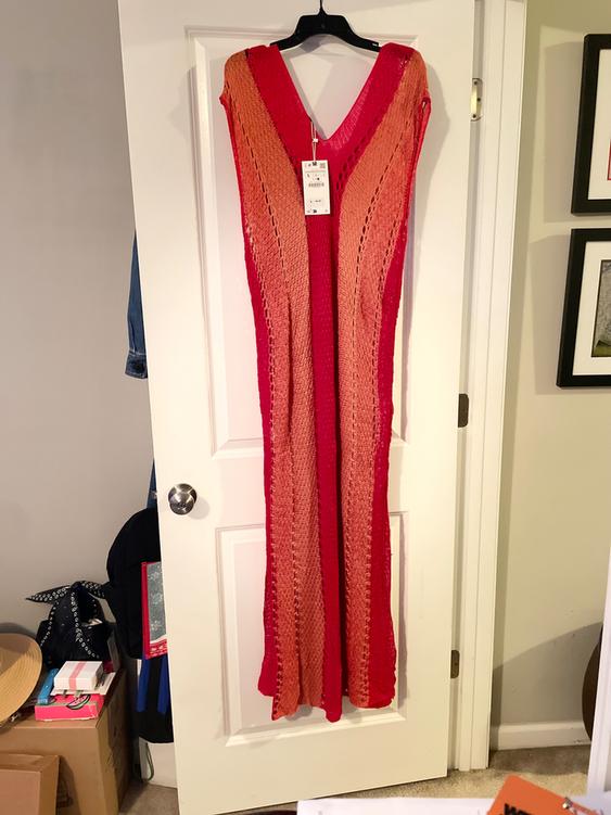 CROCHET TUNIC DRESS SECOND HAND