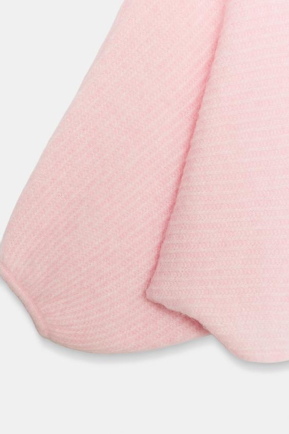 VOLUMINOUS SLEEVE JUMPER - Pale pink by Zara - Image 7