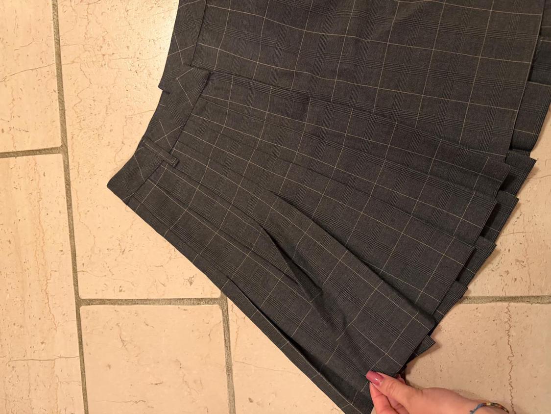 BOX PLEAT MINI SKIRT - Image 6