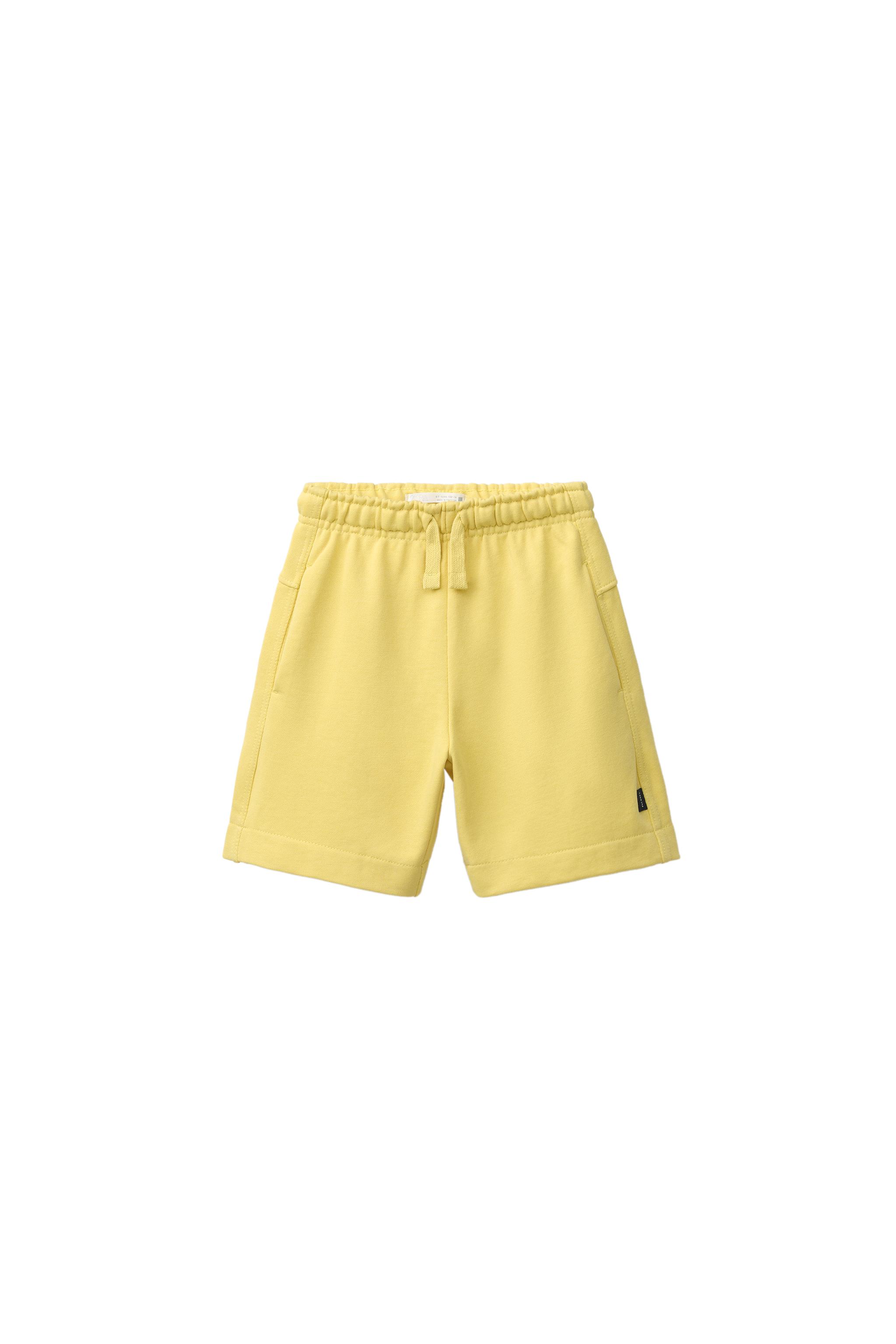 PLAIN SHORTS — Yellow