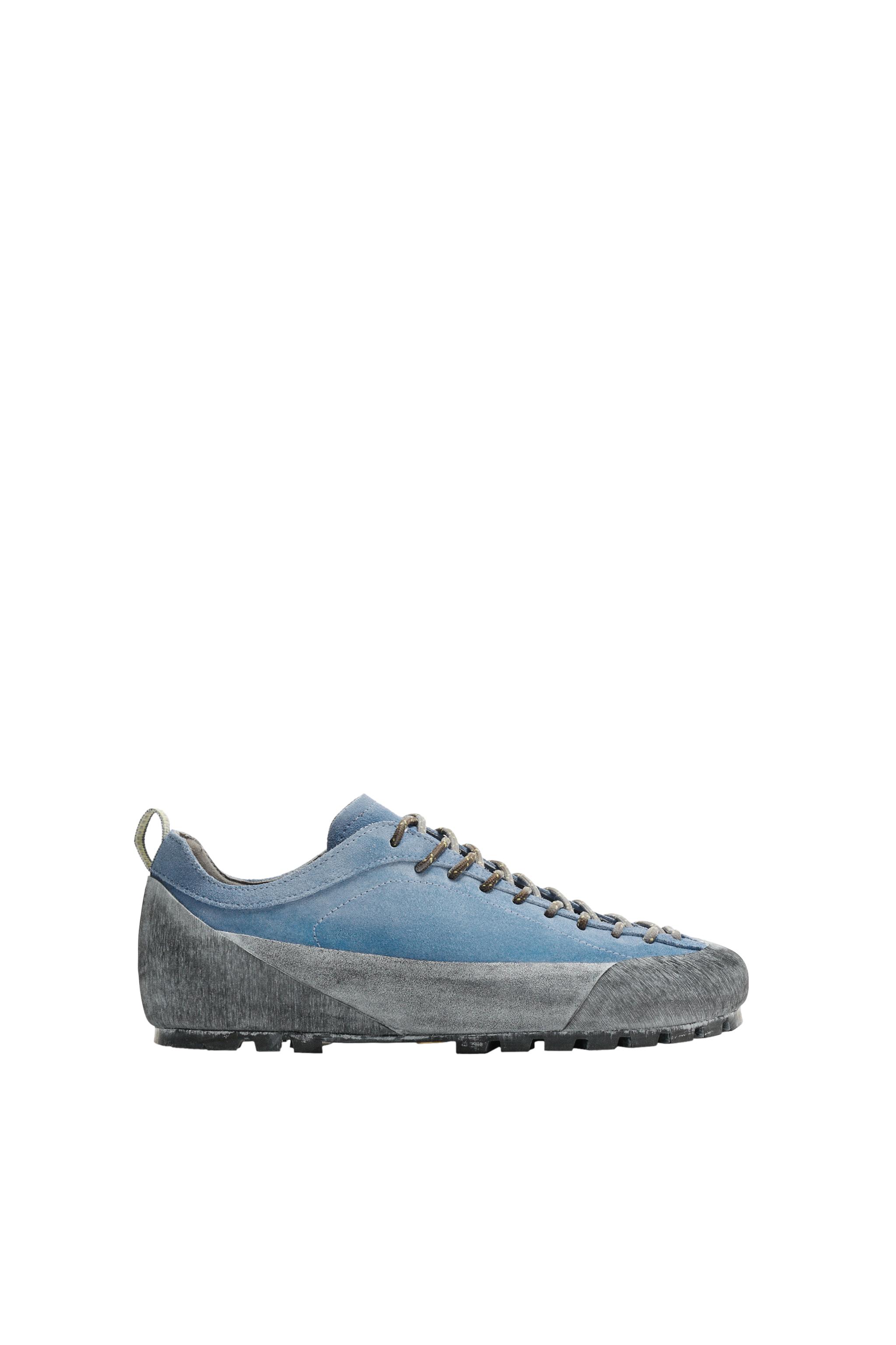 VIBRAM®ソールレザースニーカー Aaron Levine x Zara - ブルー | ZARA