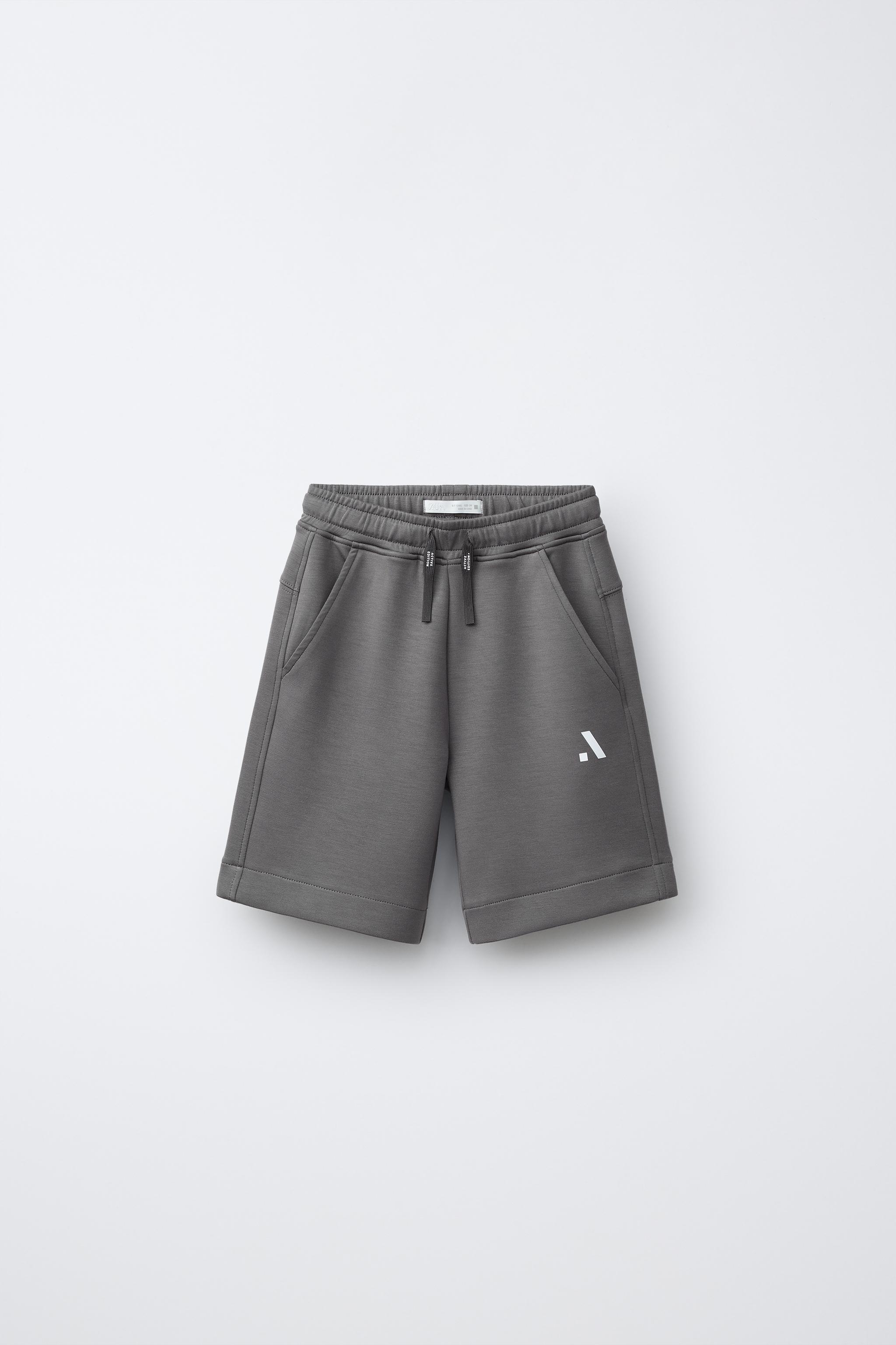 MODAL ATHLETIC SHORTS - Anthracite grey | ZARA United States
