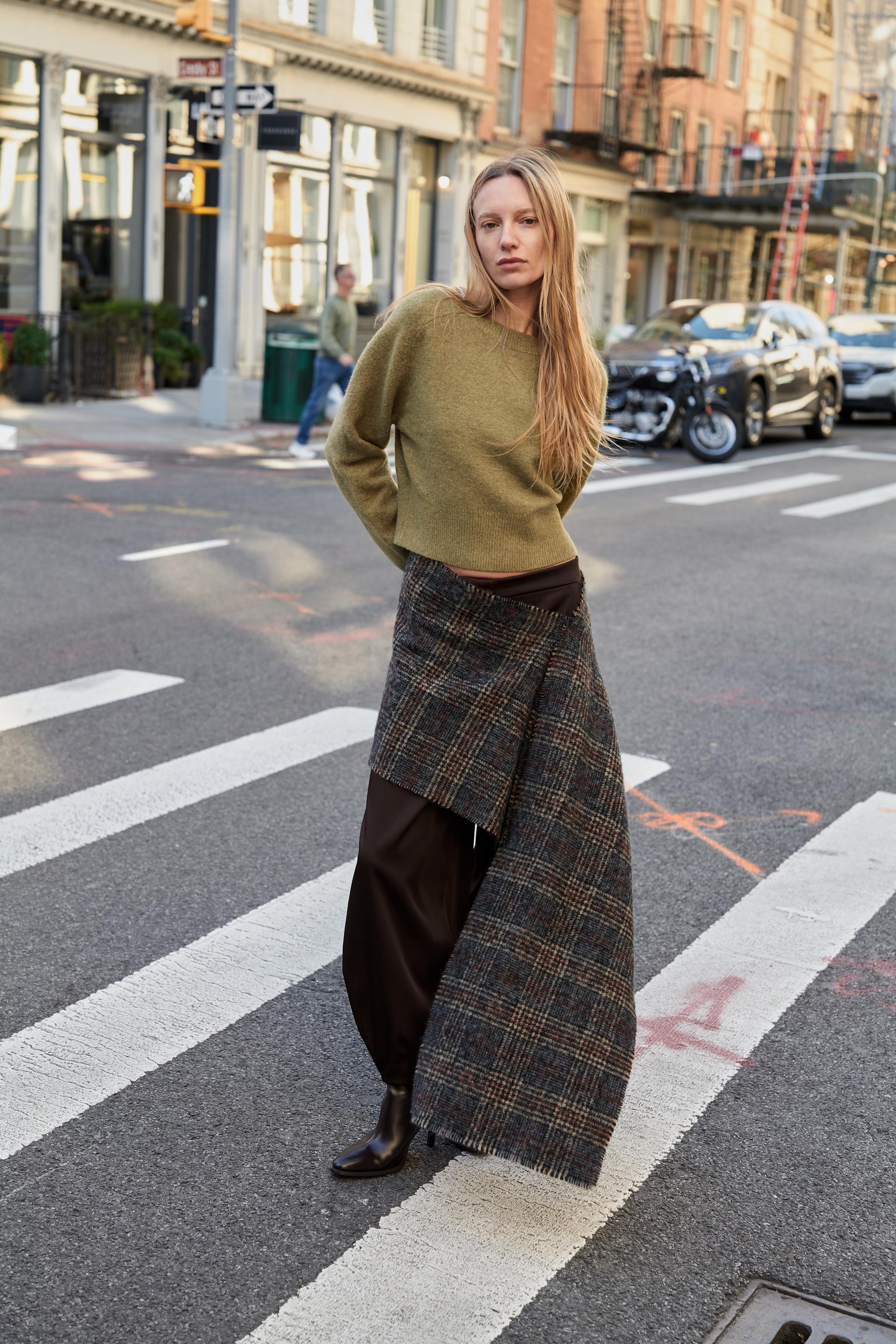 ソフトニットセーター - イエロー | ZARA Japan / 日本