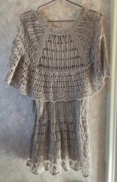 POINTELLE KNIT TOP WITH RUFFLE - Image 2
