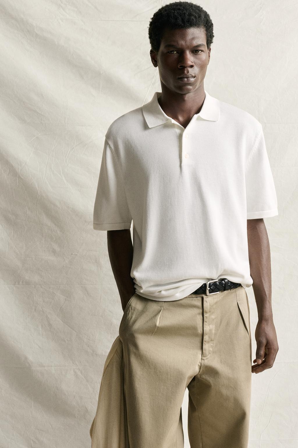 REGULAR FIT KNIT POLO SHIRT