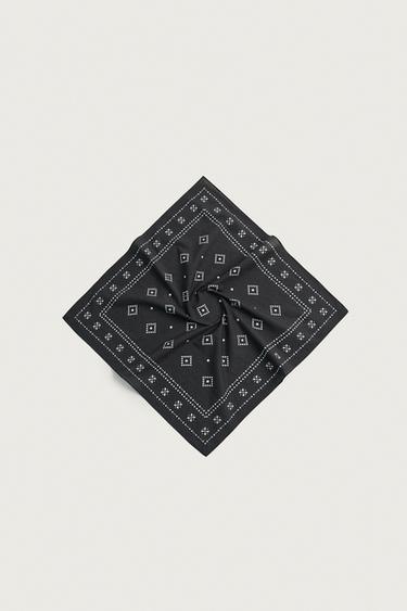 FITA ESTAMPADO XEOMÉTRICO - Mariño escuro de Zara