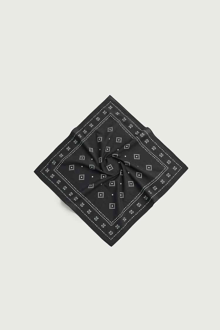 Bandana estampado geometrico