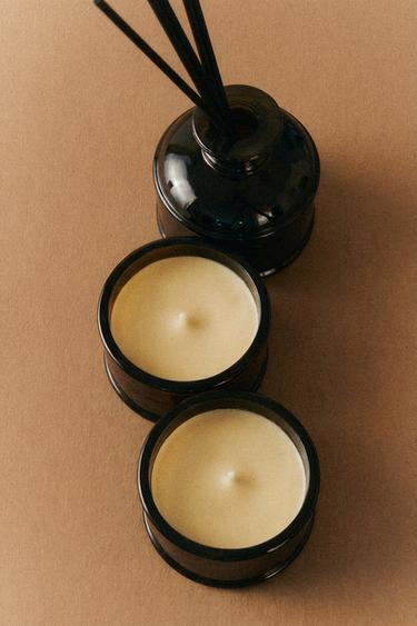SALTED CARAMEL GIFT CHEST SET (SET OF 3) - Cream by Zara