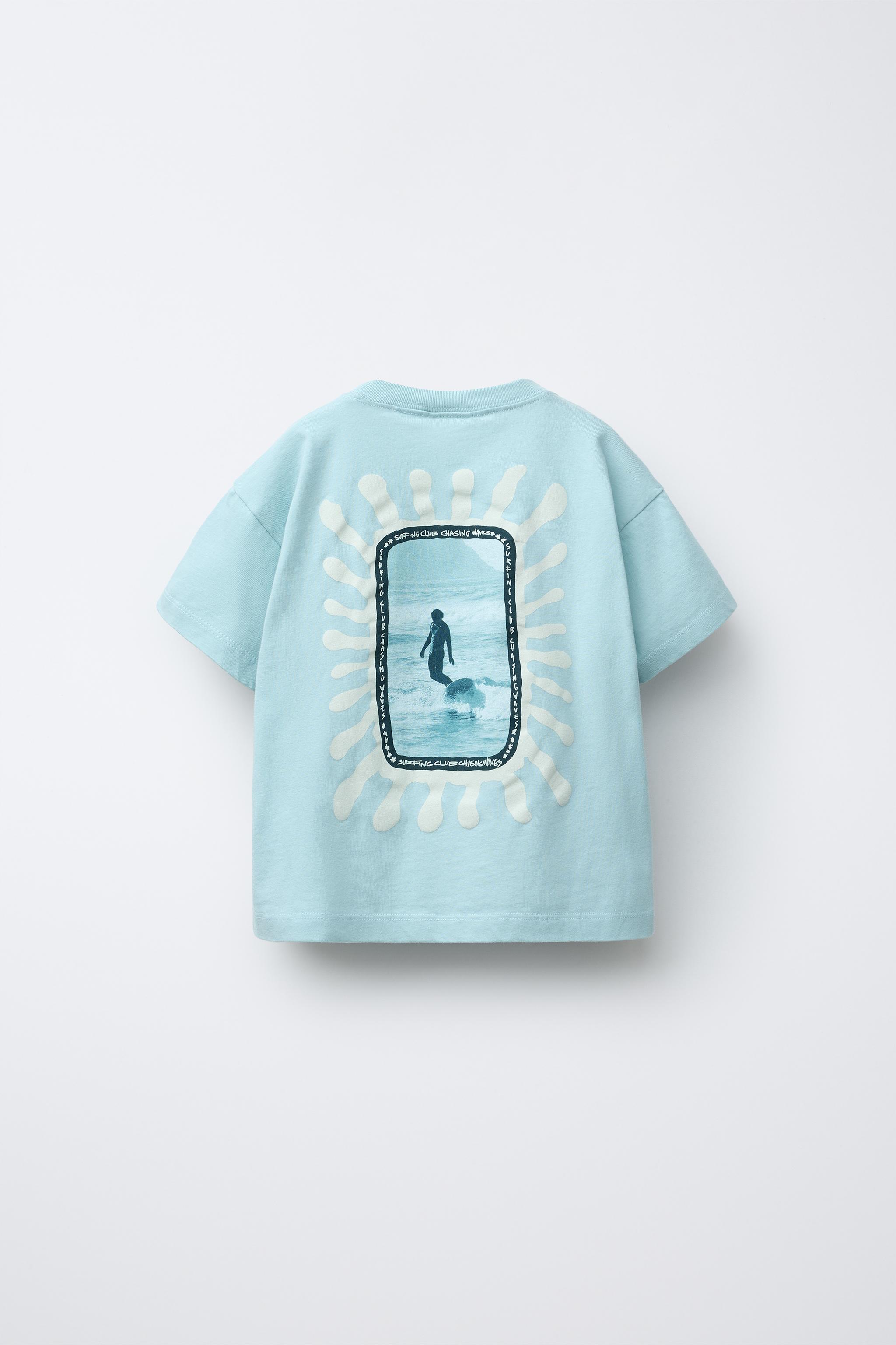 T-SHIRT IMPRIMÉ SURF