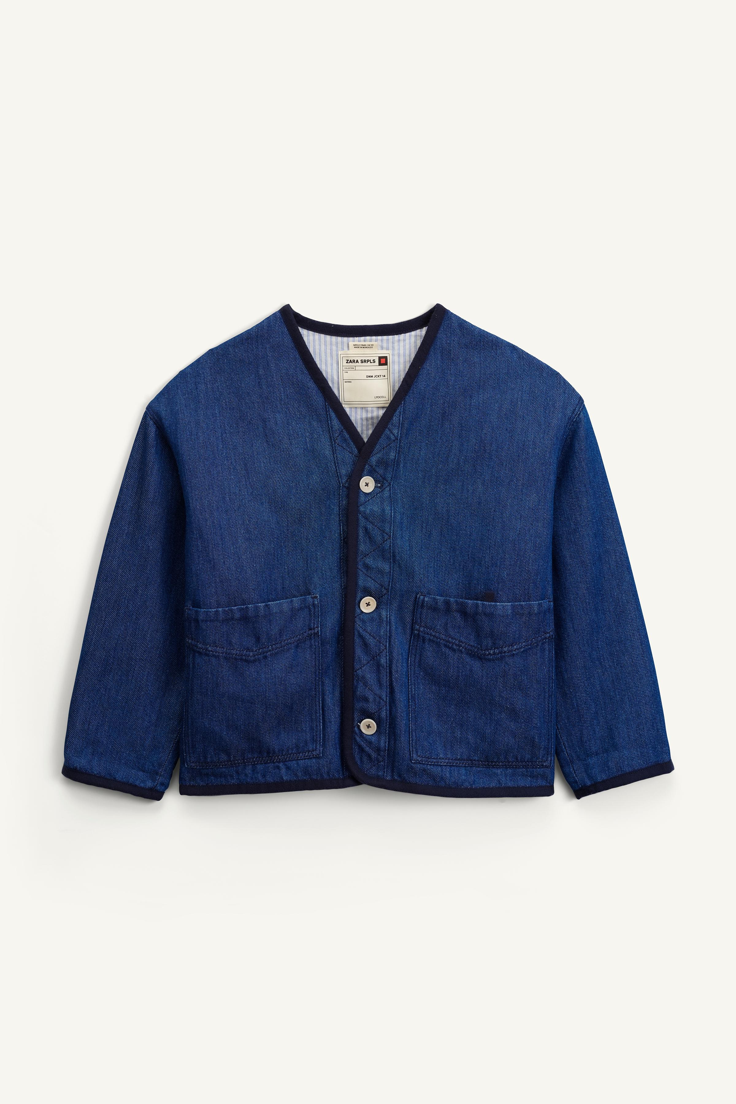 DNM JCKT 14 - Navy blue | ZARA United States DNM JCKT 14 - Navy blue | ZARA United States