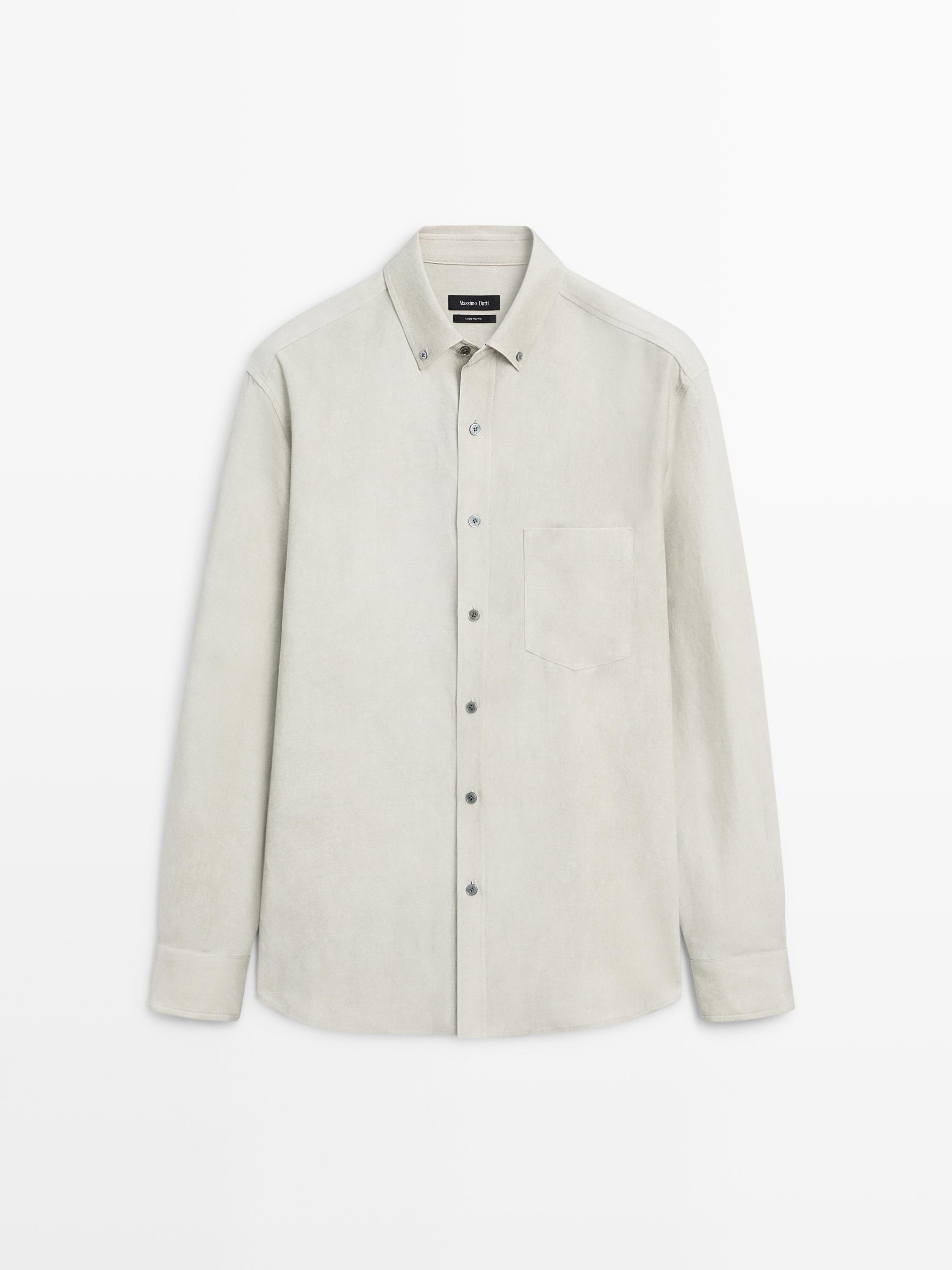 Flowing shirt with pocket