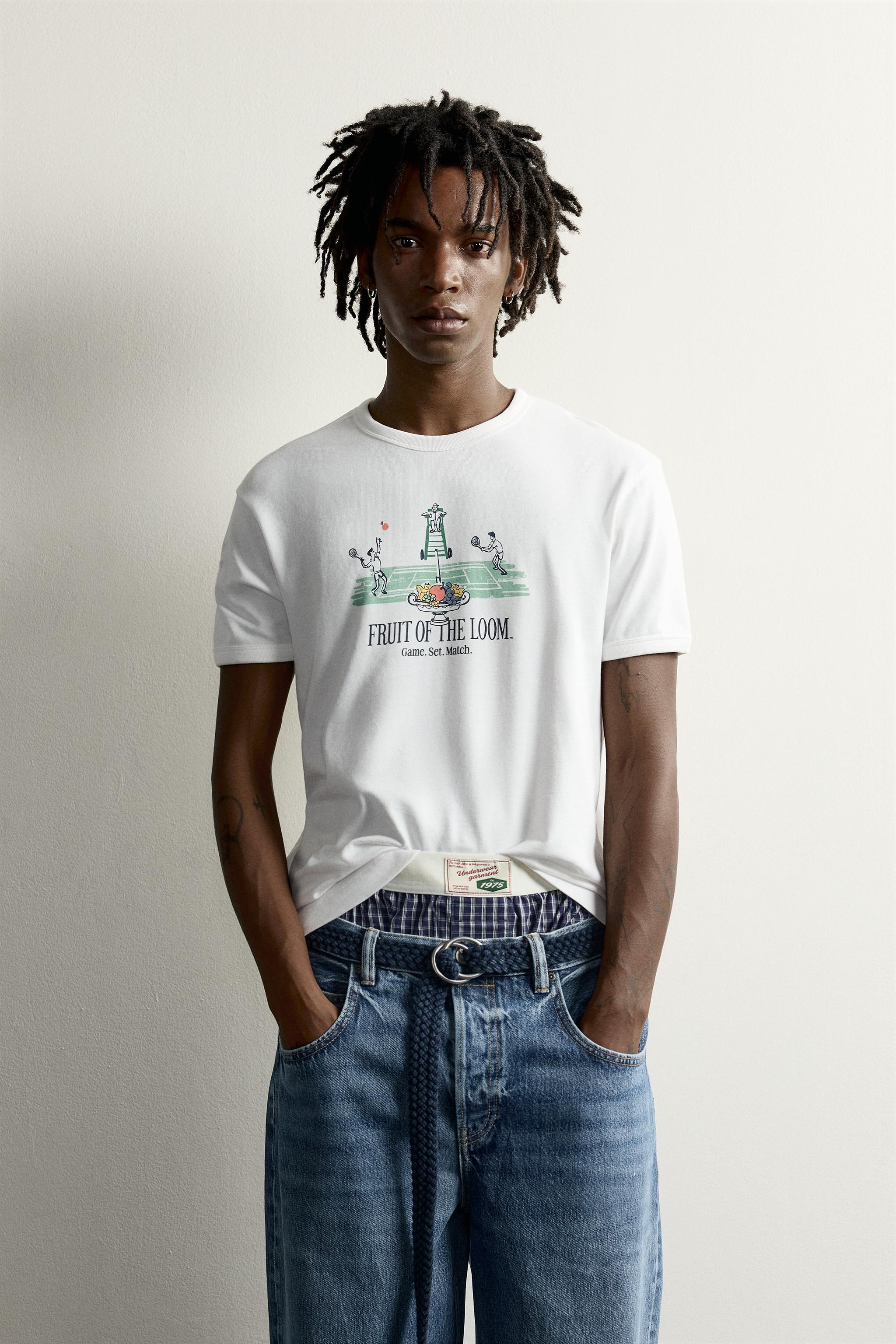 T-SHIRT IMPRIMÉ GRAPHIQUE FRUIT OF THE LOOM™