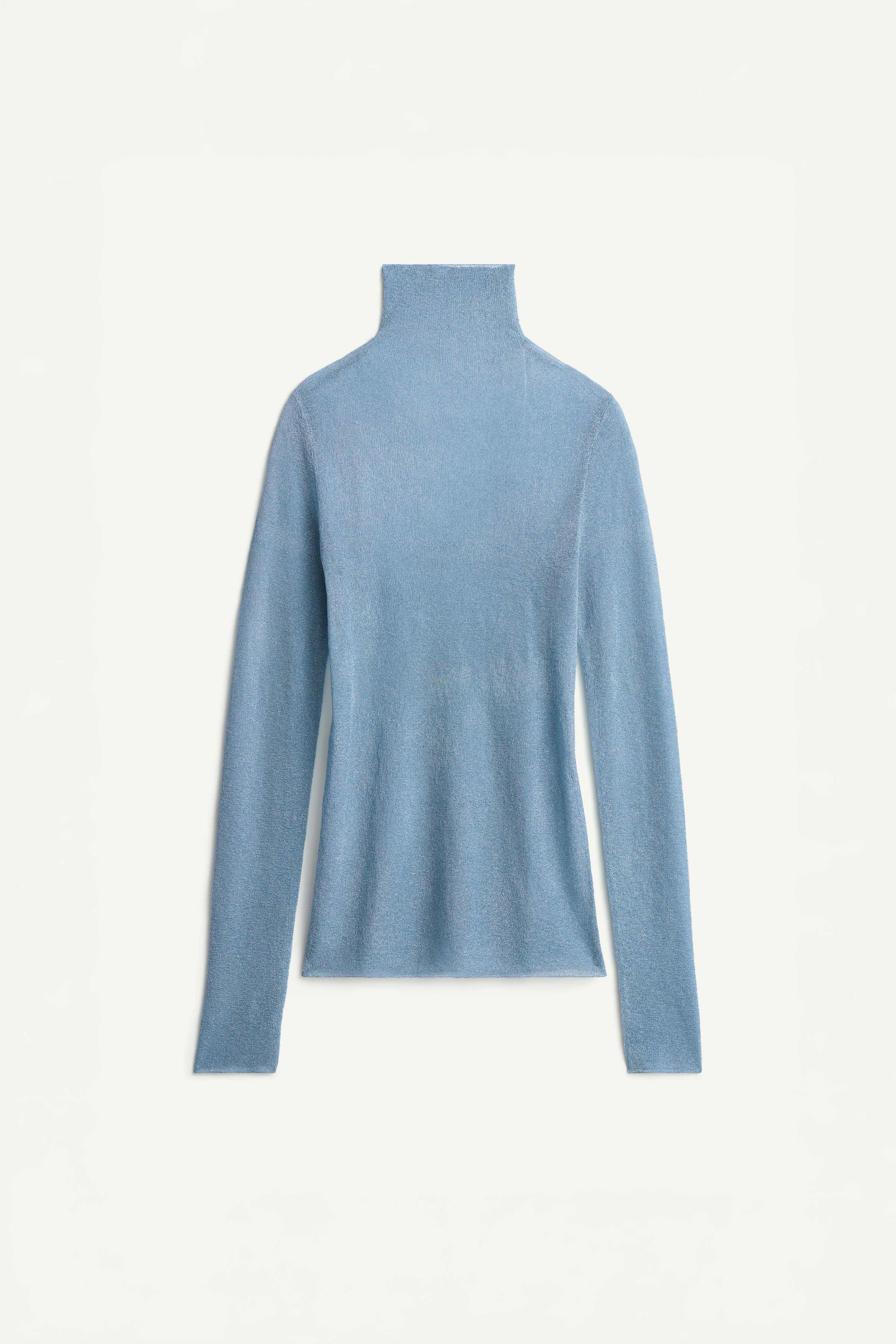 Limited Edition Metallic Thread Top by Zara