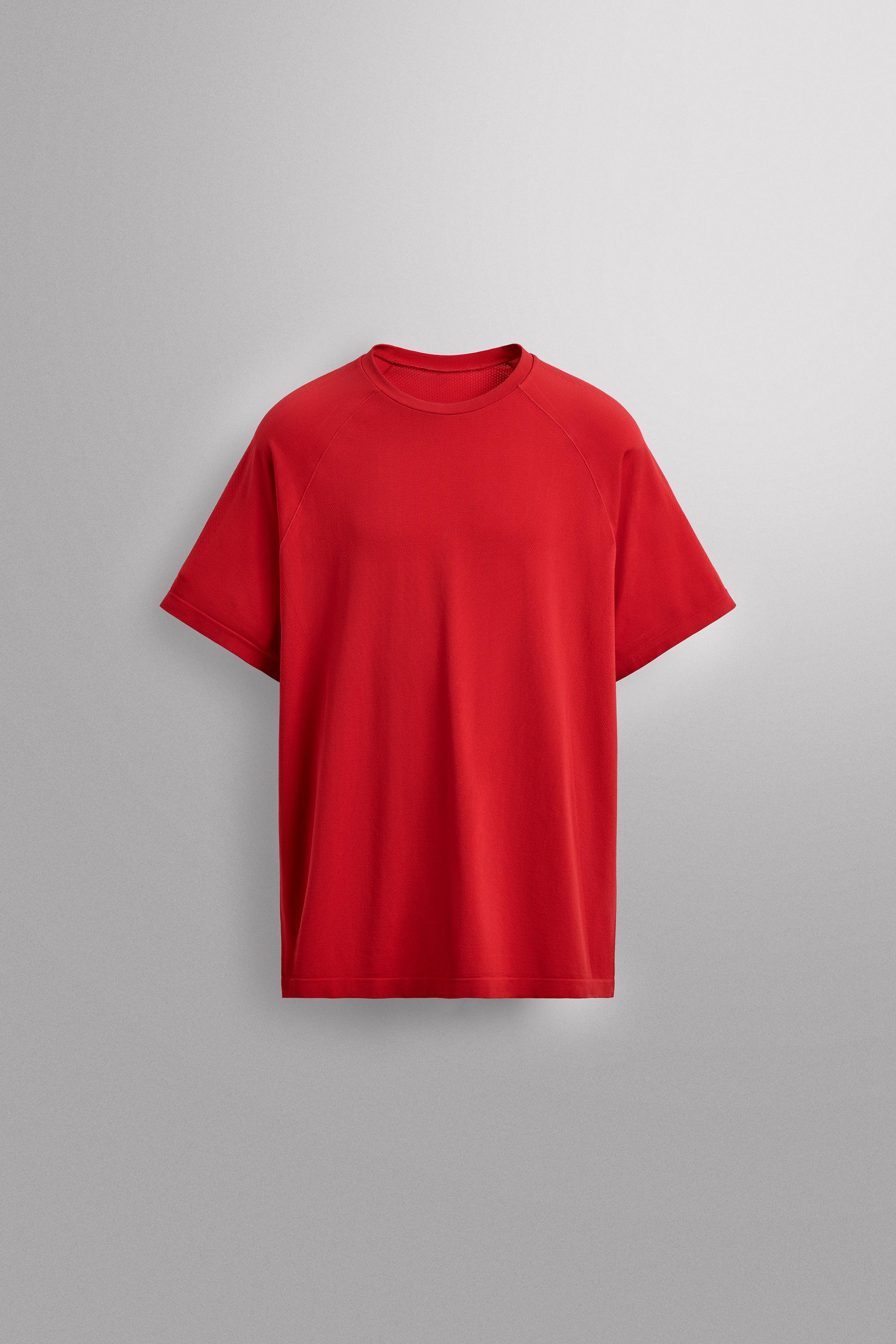 YARDSALE Wave TEE RED Tシャツ　Lサイズ WAVE GRAPHIC T-SHIRT - Red | ZARA United States