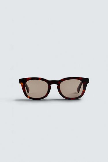Zara SQUARE SUNGLASSES - Tortoise shell