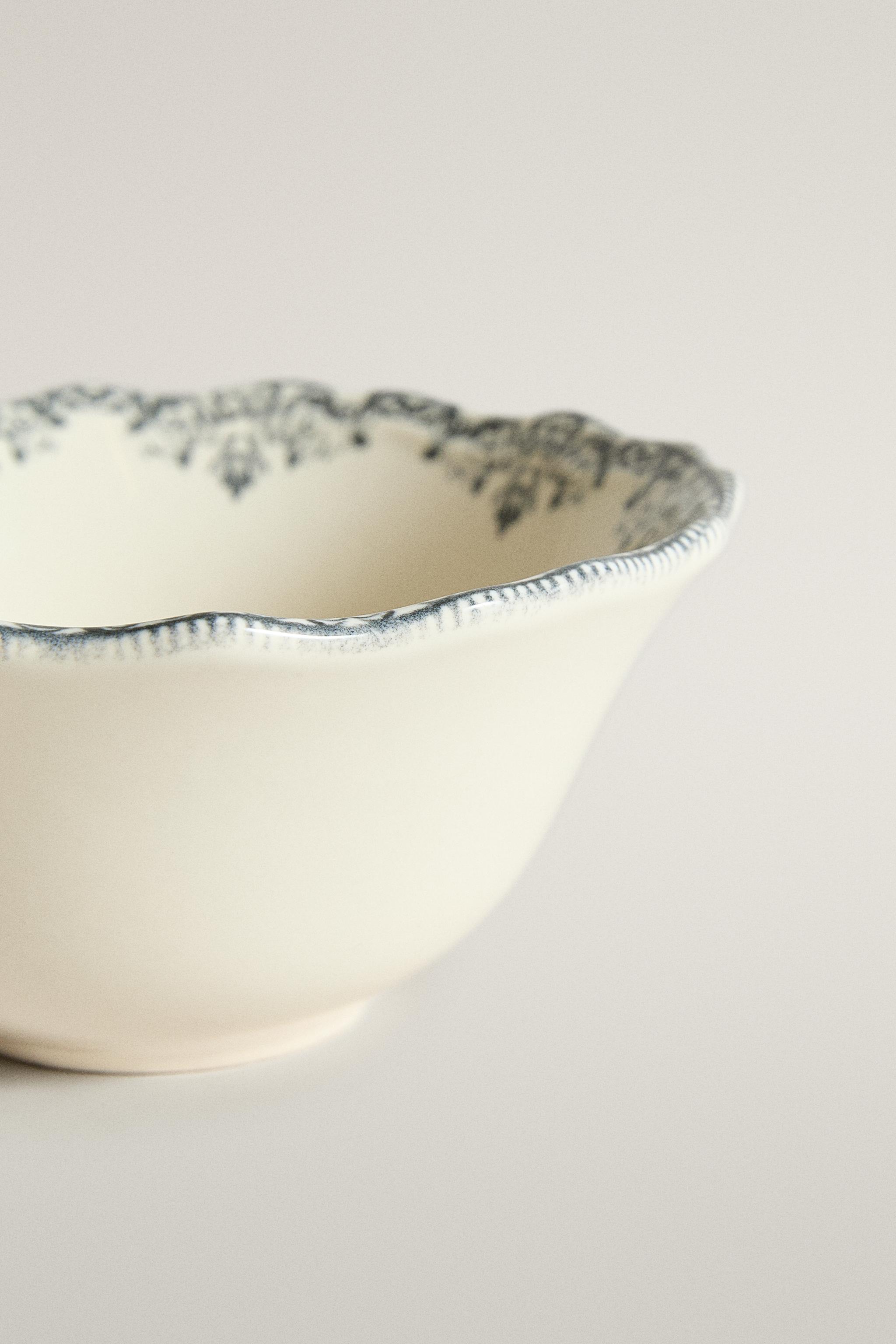 MINI DESSERT BOWL WITH PLACEMENT PRINT