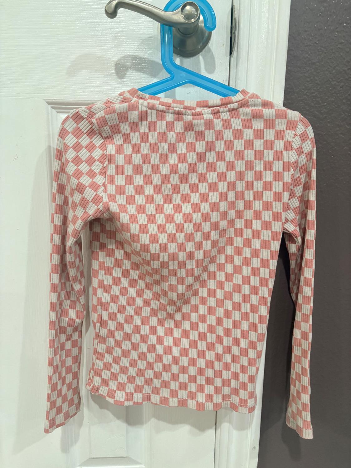 CHECKERBOARD PLAID RIB SHIRT - Image 2