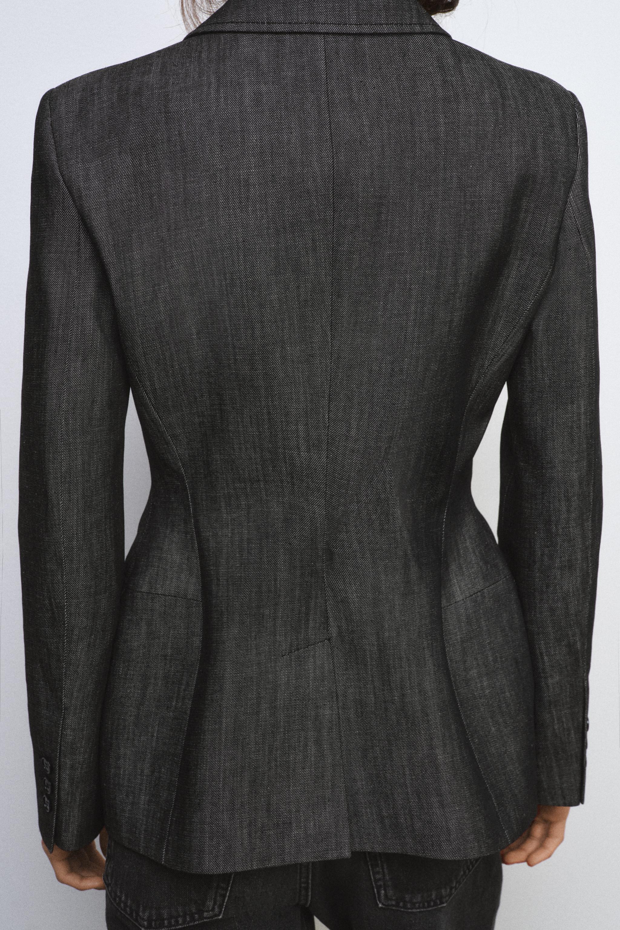 ZW COLLECTION DENIM BLAZER