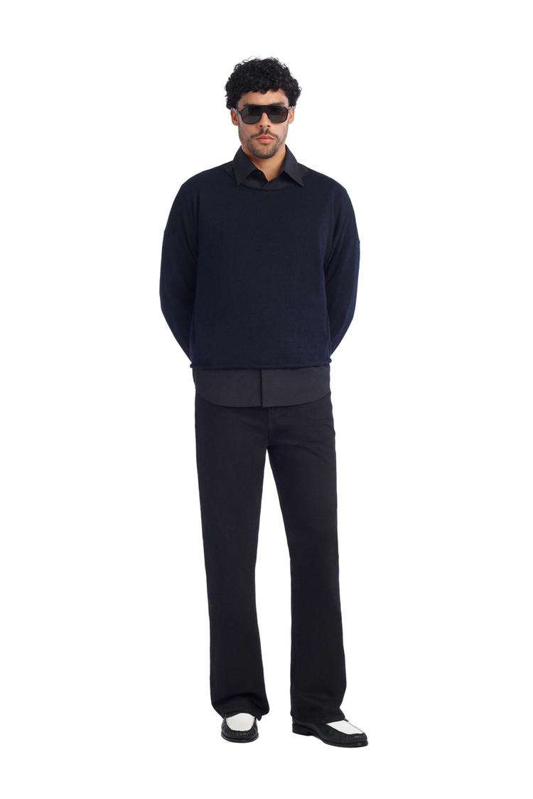 Camisa relaxed fit popelin algodon