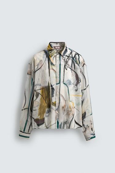 Zara COMBINATION PRINT SHIRT SAMUEL DE SABOIA X ZARA - Multicolored