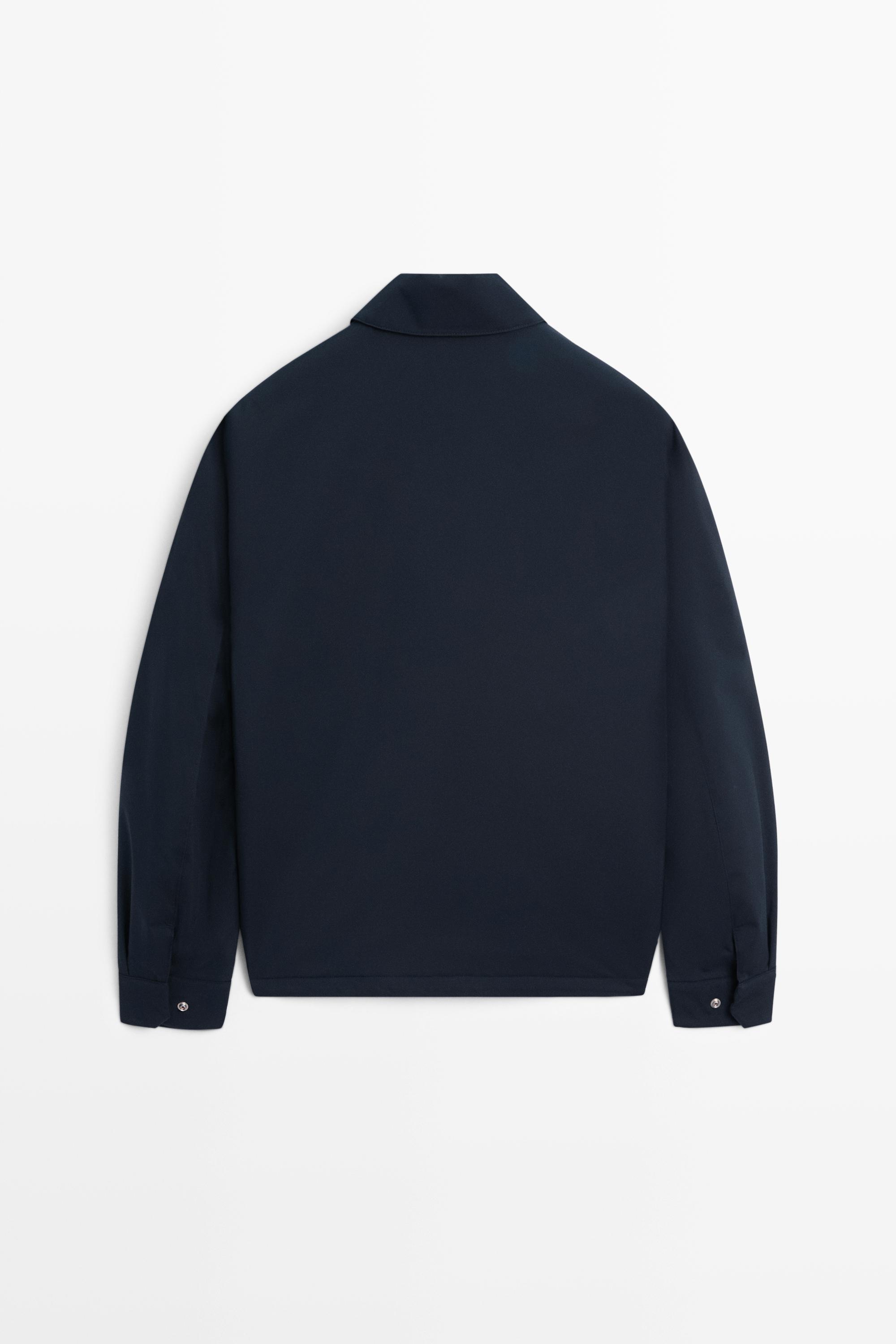 Veste légère à col chemise