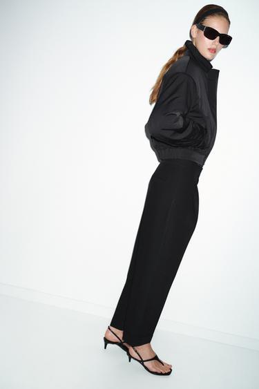 BLOUSON COURT REMBOURRÉ - Noir de Zara - Image 5