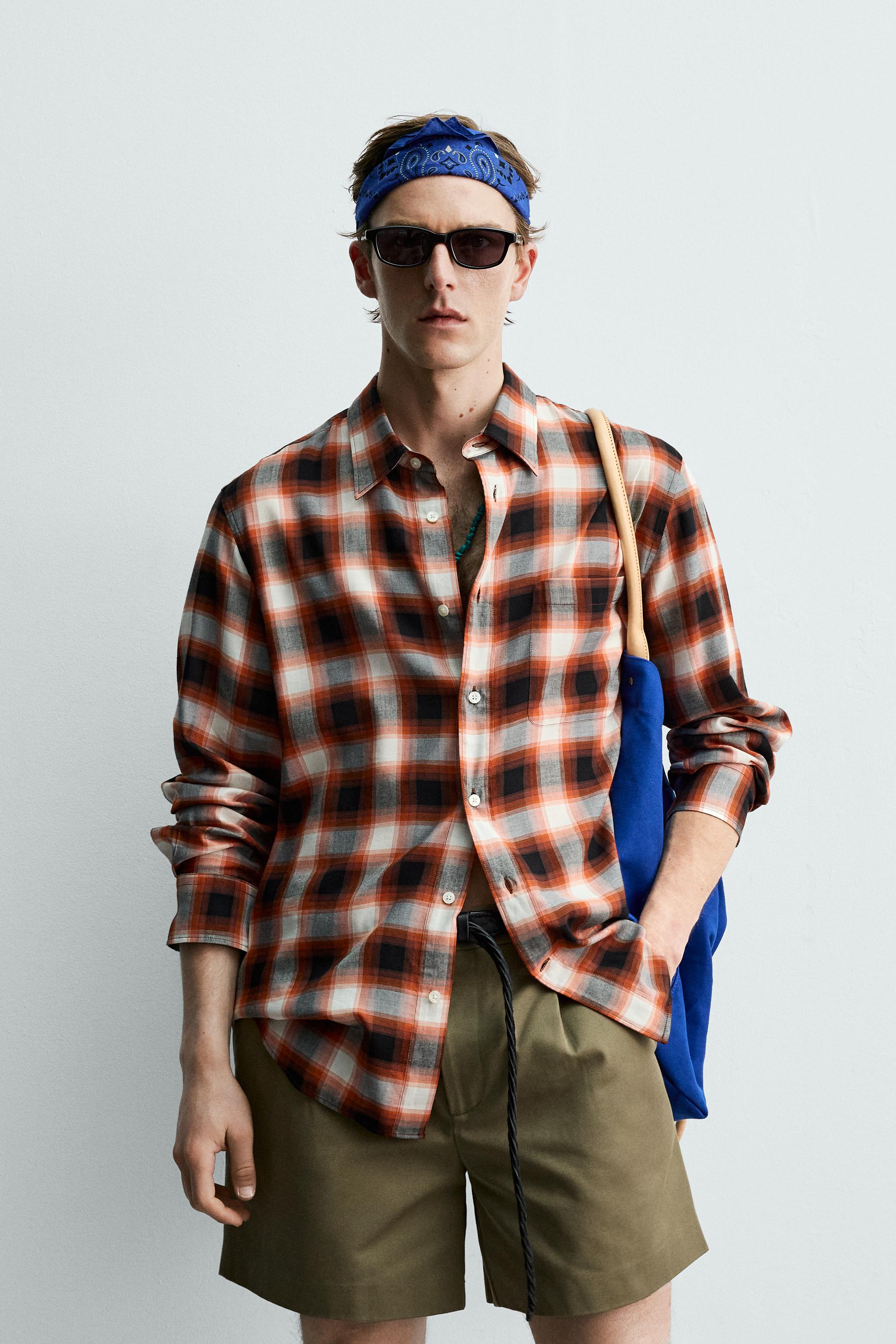 ZARA チェック柄 メンズ スーツセット ZARA - ZARA MAN☆新品タグ付☆チェック柄☆セットアップ☆スーツ