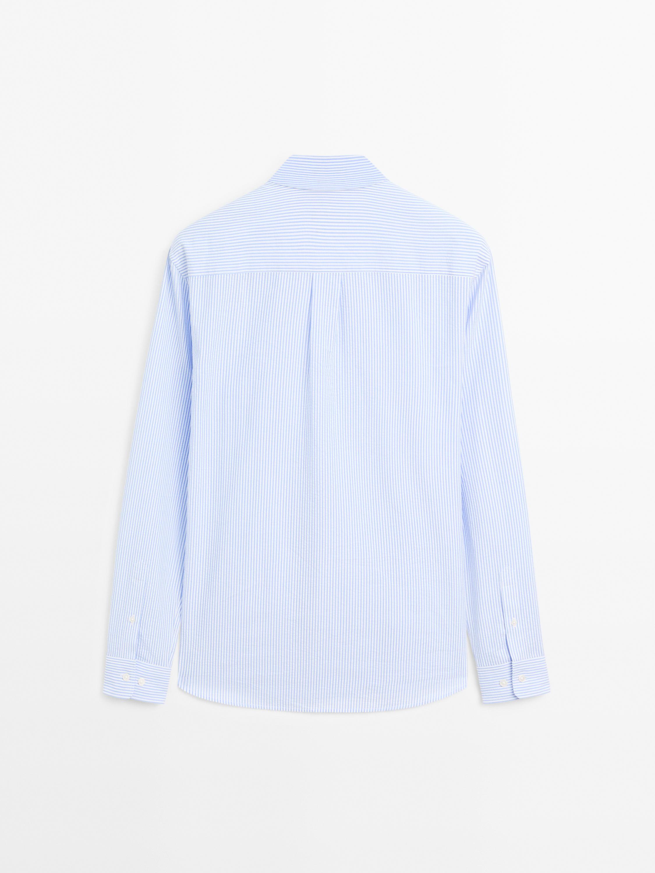 Regular fit striped shirt