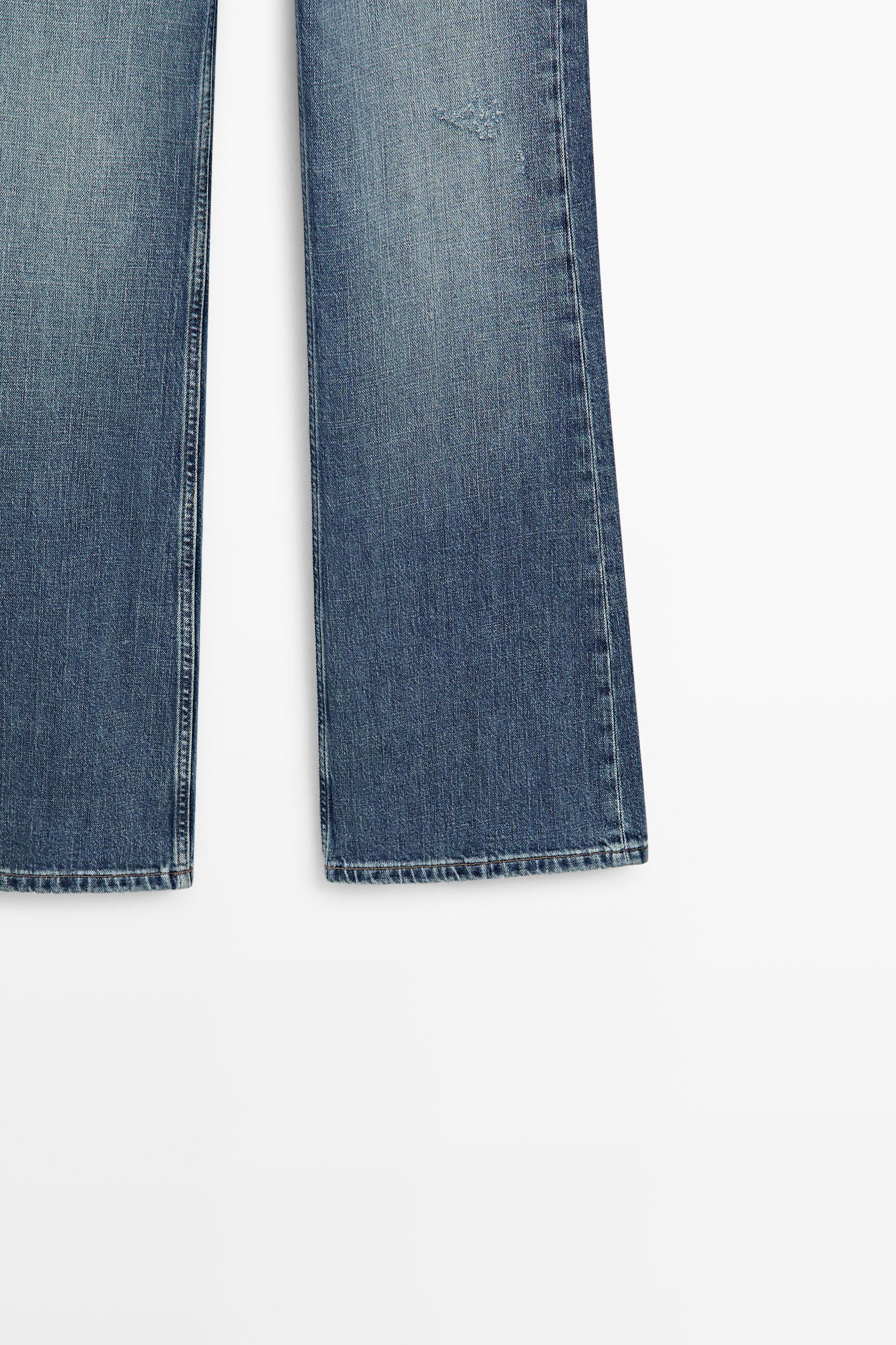 Jean bootcut taille haute
