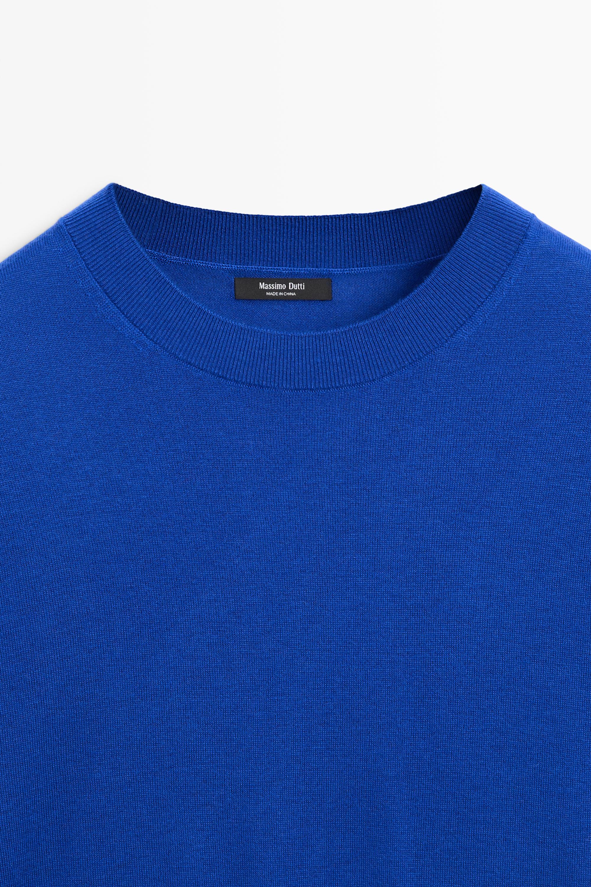 Pull en maille fine à col rond