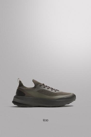 TENIS DE CORRER - Marrón de Zara