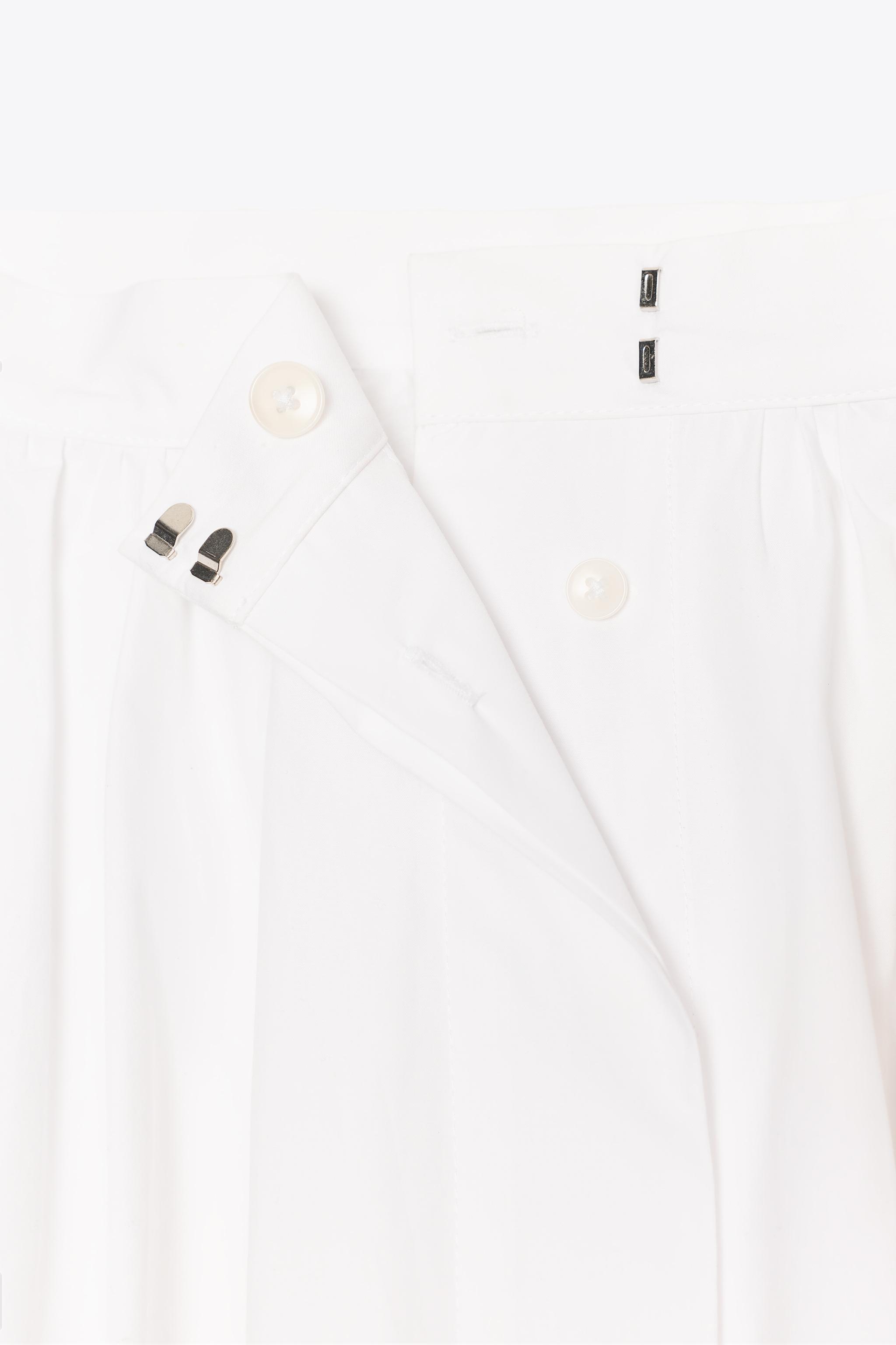 JUPE MIDI POPELINE ZW COLLECTION